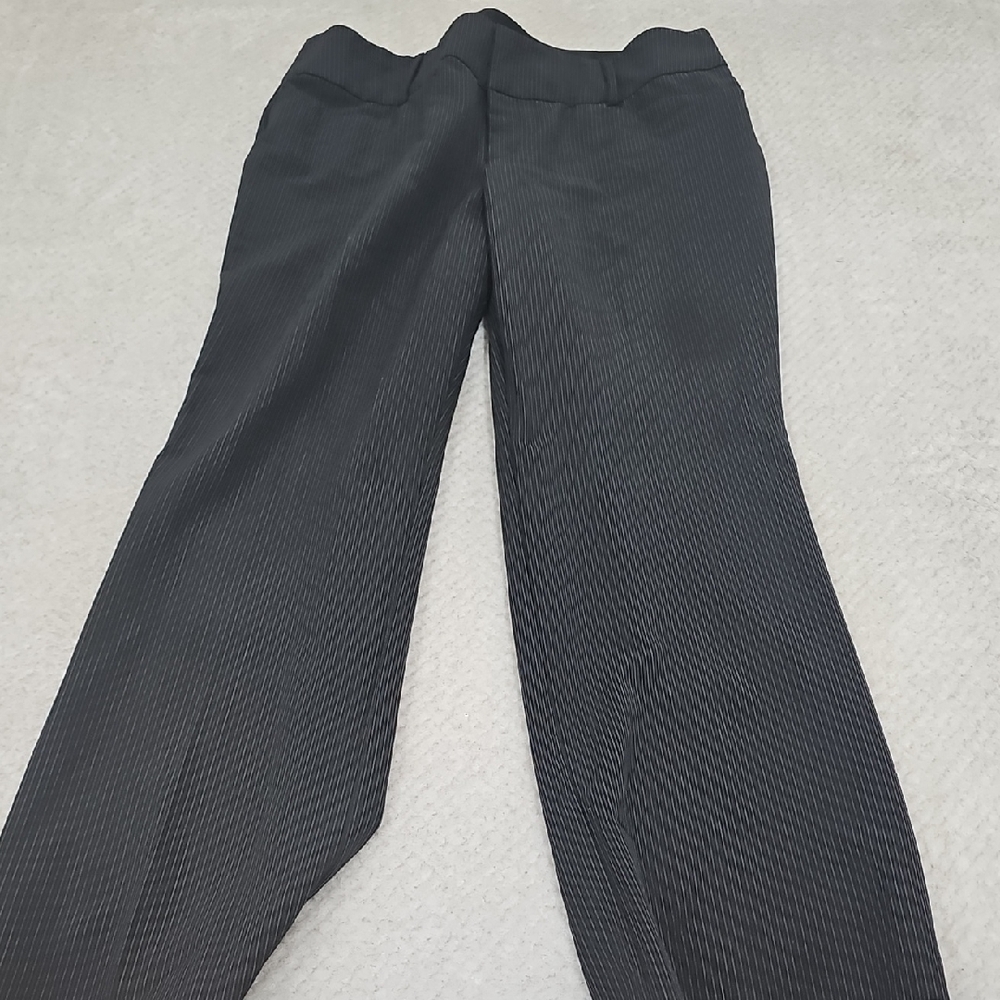 Apt. 9 Black Textured Trousers